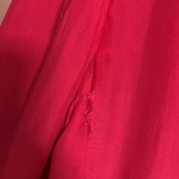 Campaignie Internationale Express Hot Pink silk 90s oversized blazer - Picture 7 of 15